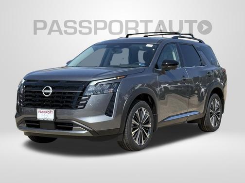 Gun Metallic 2026 Nissan Pathfinder Platinum