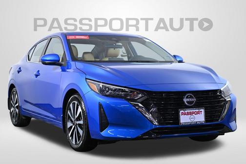 Electric Blue Metallic 2025 Nissan Sentra SV