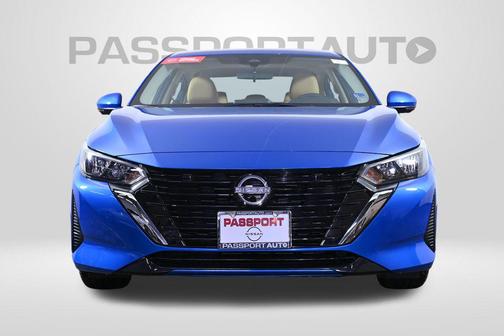 Electric Blue Metallic 2025 Nissan Sentra SV