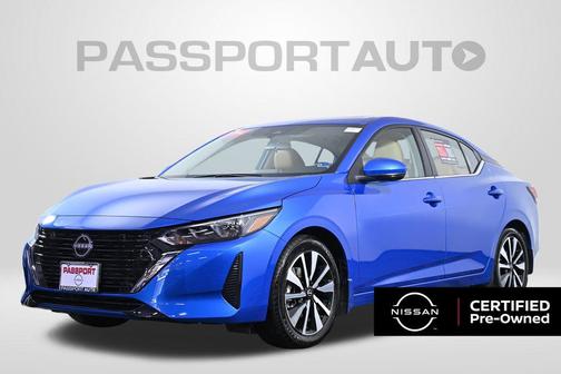 Electric Blue Metallic 2025 Nissan Sentra SV