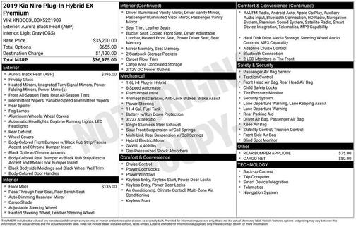 2019 Kia Niro EX Premium