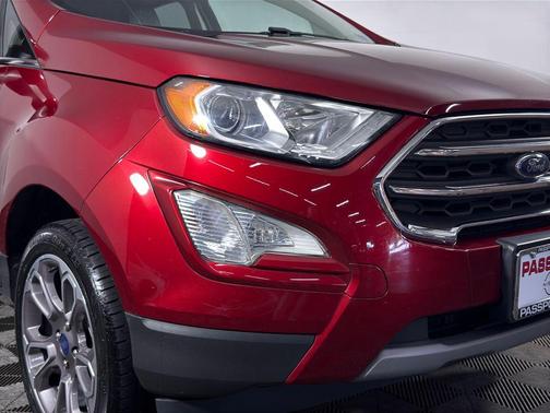 Ruby Red Metallic Tinted Clearcoat 2020 Ford EcoSport Titanium