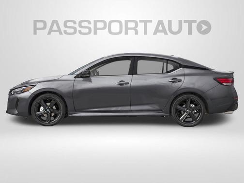 Atlantic Gray Metallic 2025 Nissan Sentra SR
