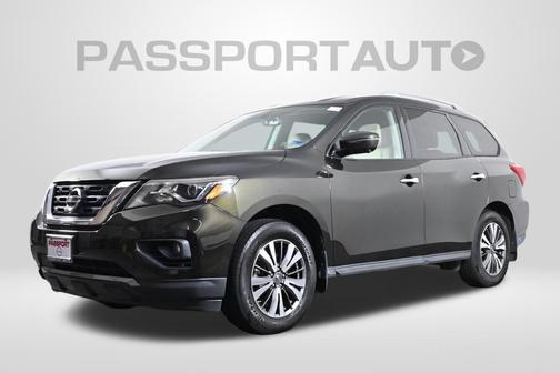 Midnight Jade Metallic 2017 Nissan Pathfinder SL