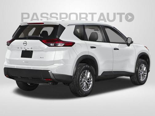 Glacier White 2025 Nissan Rogue S