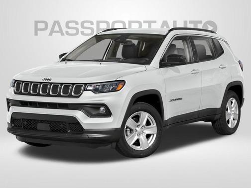 Bright White Clearcoat 2022 Jeep Compass Latitude