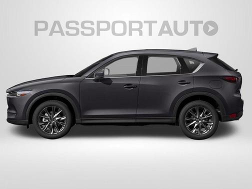 Machine Gray Metallic 2021 Mazda CX-5 Signature
