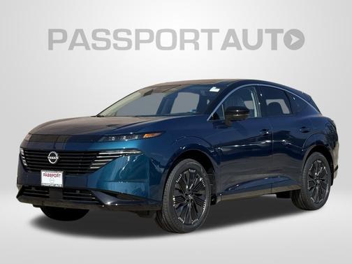 Aurora Blue Pearl Metallic/Super Black 2026 Nissan Murano Platinum
