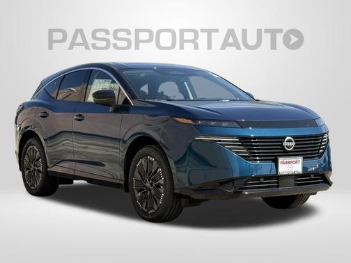 Aurora Blue Pearl Metallic/Super Black 2026 Nissan Murano Platinum