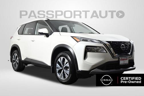 Pearl White Tricoat 2022 Nissan Rogue SV
