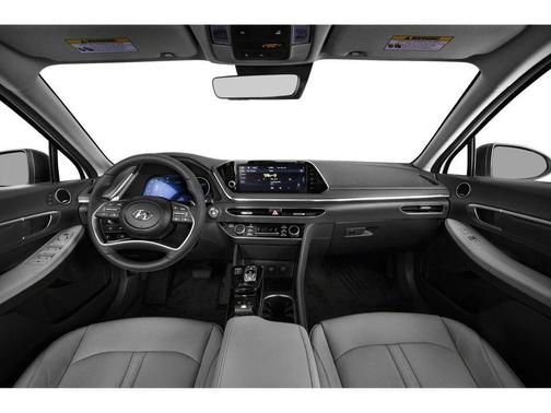 Hyper White 2020 Hyundai SONATA Hybrid Limited