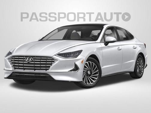 Hyper White 2020 Hyundai SONATA Hybrid Limited