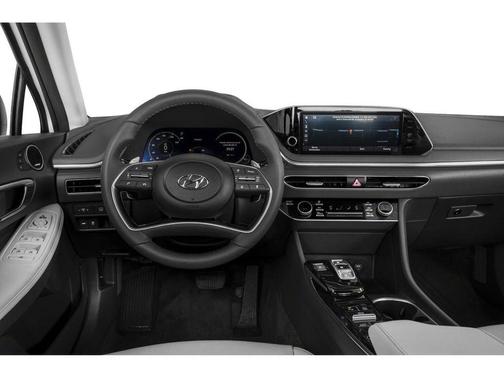 Hyper White 2020 Hyundai SONATA Hybrid Limited