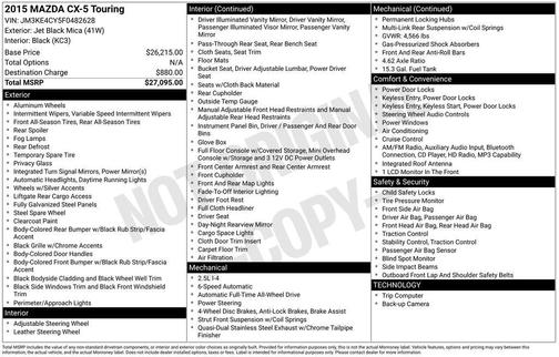 2015 Mazda CX-5 Touring