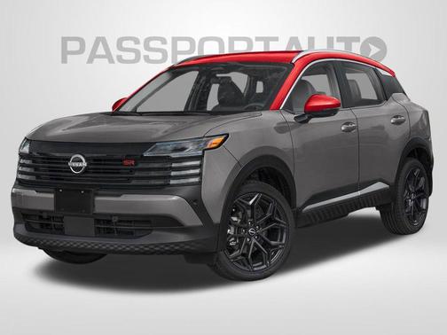 Gun Metallic/Scarlet Ember Tintcoat 2026 Nissan Kicks SR