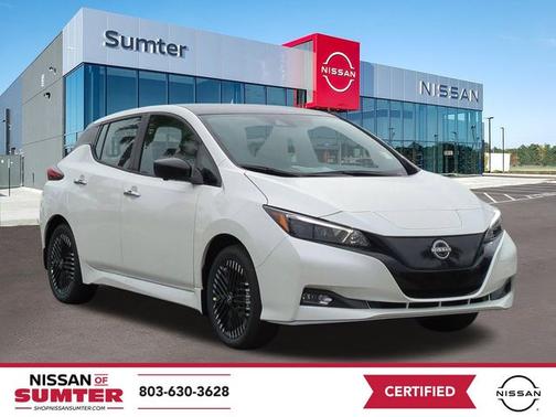 White 2024 Nissan Leaf SV PLUS