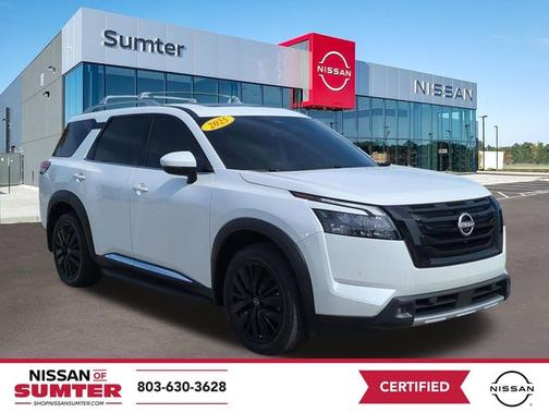 Everest White P 2025 Nissan Pathfinder Platinum