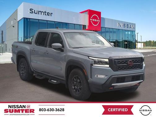 Boulder Gray Pearl 2023 Nissan Frontier PRO-X