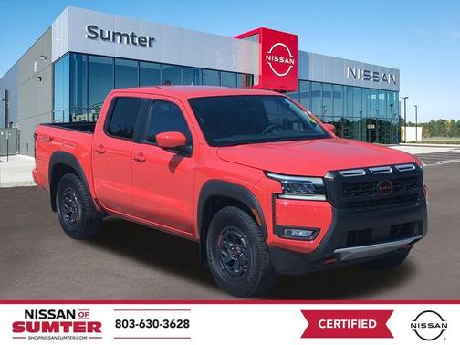 Orange 2025 Nissan Frontier PRO-X