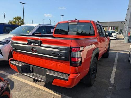 Orange 2025 Nissan Frontier PRO-X