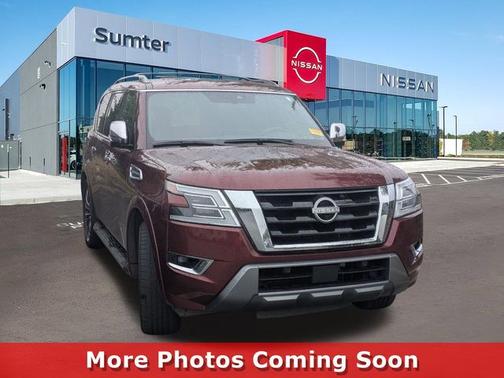 Coulis Red Pearl 2023 Nissan Armada Platinum