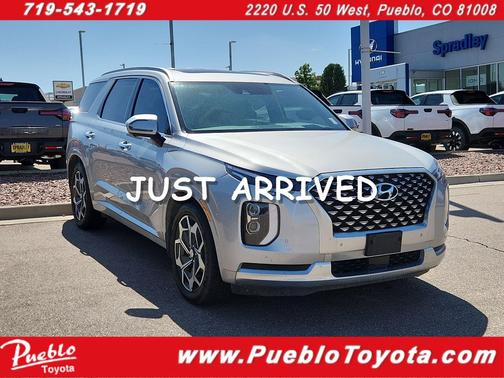 Typhoon Silver 2022 Hyundai PALISADE Calligraphy