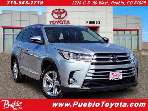 Celestial Silver Metallic 2018 Toyota Highlander Limited