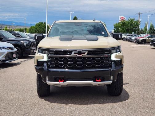 Tan 2022 Chevrolet Silverado 1500 ZR2