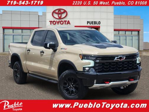 Tan 2022 Chevrolet Silverado 1500 ZR2