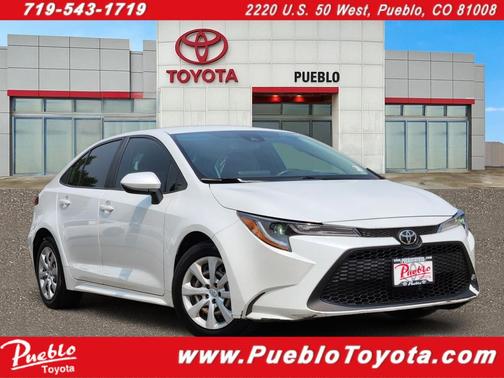 Wind Chill Pearl 2022 Toyota Corolla LE