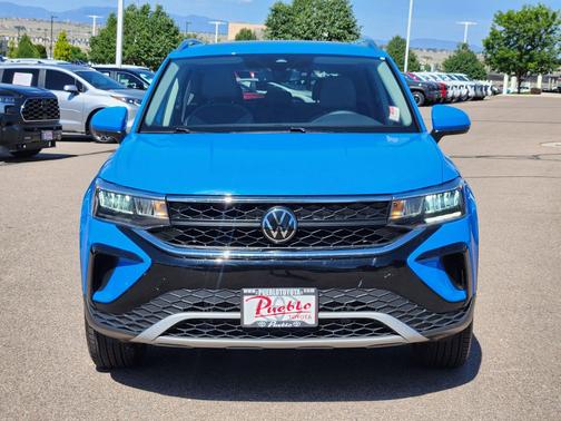 Blue 2024 Volkswagen Taos 1.5T SE