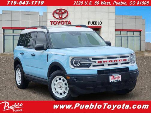 LIGHT BLUE 2024 Ford Bronco Sport Heritage