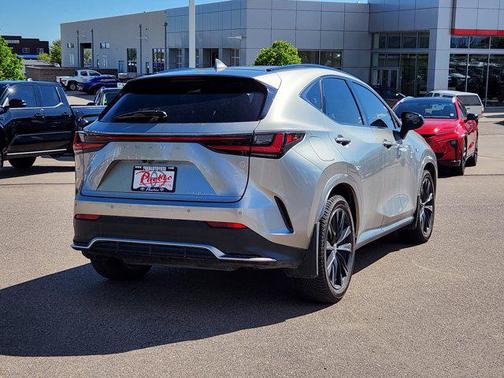 Atomic Silver 2024 Lexus NX 450h+ F SPORT Handling