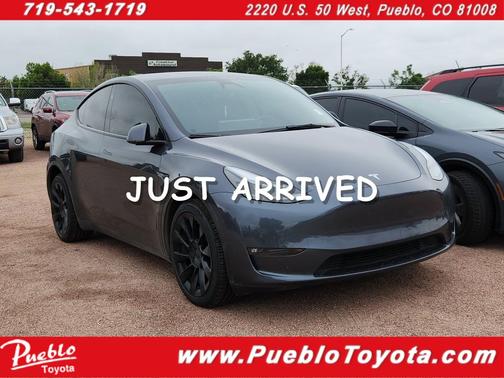 Gray 2023 Tesla Model Y UP