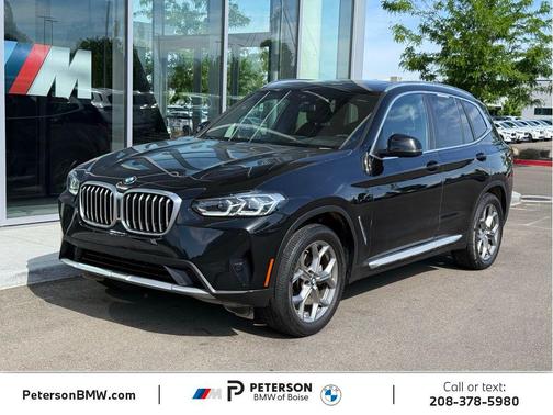 Black Sapphire Metallic 2024 BMW X3 xDrive30i