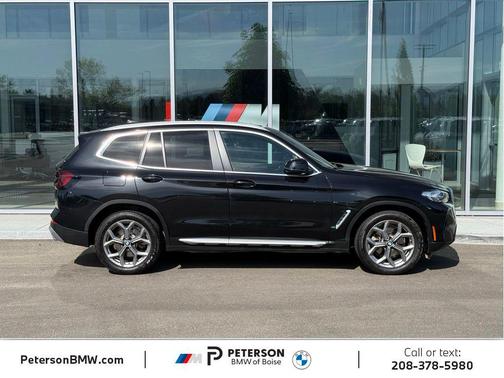 Black Sapphire Metallic 2024 BMW X3 xDrive30i