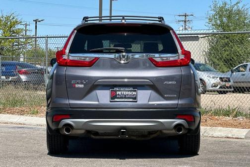 Gunmetal Metallic 2018 Honda CR-V Touring