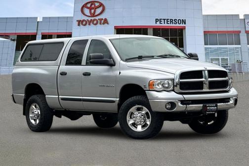 Bright Silver Metallic Clearcoat 2005 Dodge Ram 2500 SLT Quad Cab