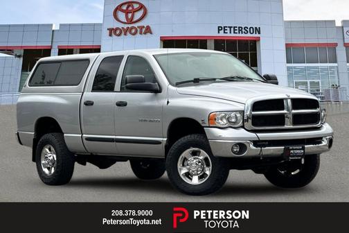 Bright Silver Metallic Clearcoat 2005 Dodge Ram 2500 SLT Quad Cab