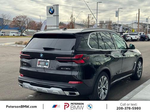 Black Sapphire Metallic 2026 BMW X5 PHEV xDrive50e