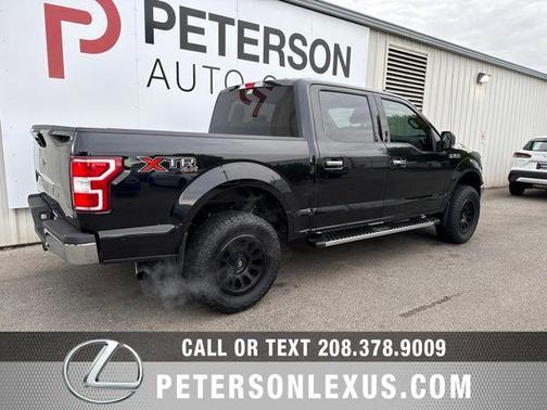 Agate Black Metallic 2020 Ford F-150 XLT