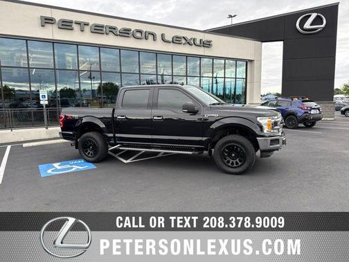 Agate Black Metallic 2020 Ford F-150 XLT