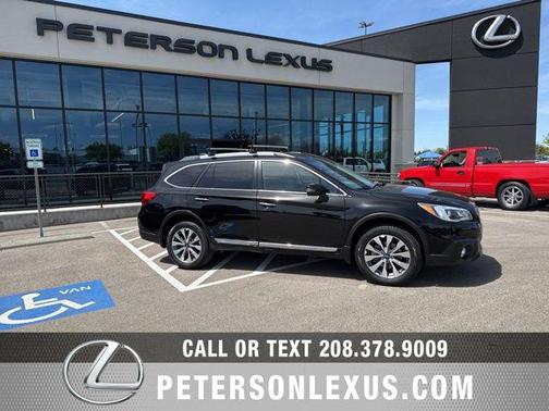 Crystal Black Silica 2017 Subaru Outback 3.6R Touring