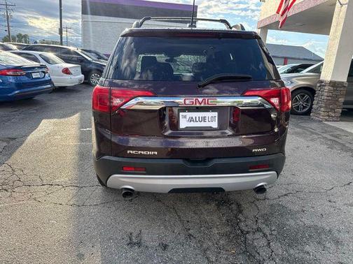 Black Cherry Metallic 2017 GMC Acadia SLE-2