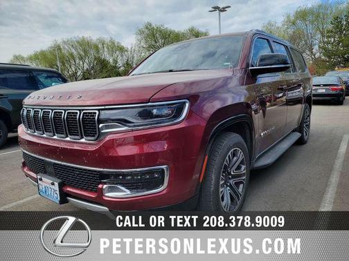 Velvet Red Pearlcoat 2024 Jeep Wagoneer L Series II 4x4
