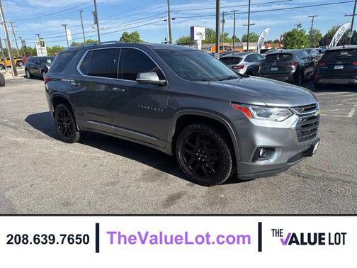 Satin Steel Metallic 2021 Chevrolet Traverse Premier