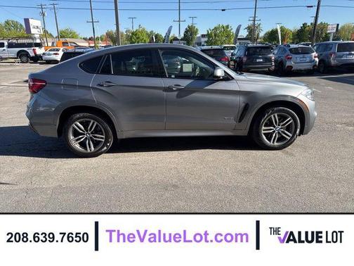Glacier Silver Metallic 2017 BMW X6 xDrive50i