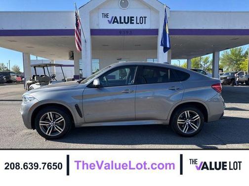 Glacier Silver Metallic 2017 BMW X6 xDrive50i