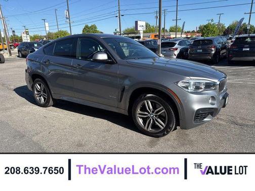 Glacier Silver Metallic 2017 BMW X6 xDrive50i