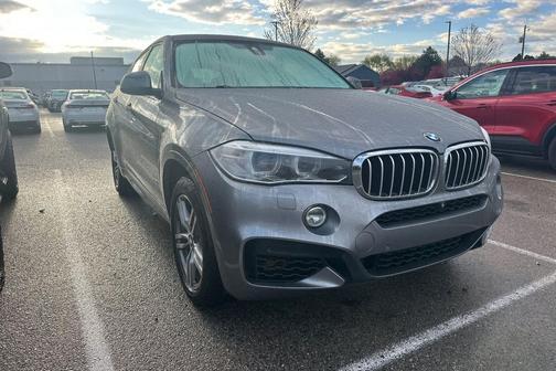 Glacier Silver Metallic 2017 BMW X6 xDrive50i